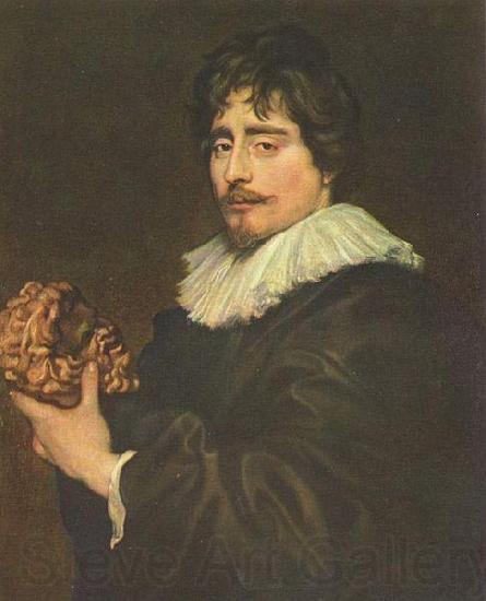 Anthony Van Dyck Portrat des Bildhauers Francois Duquesnoy